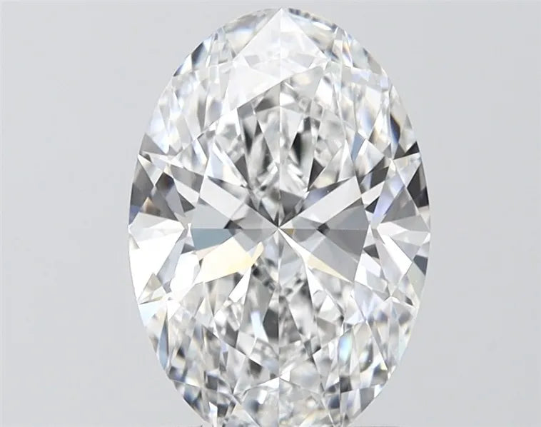1.96ct Oval Lab Grown Diamond (Colour D, Clarity VVS2, IGI Certified)