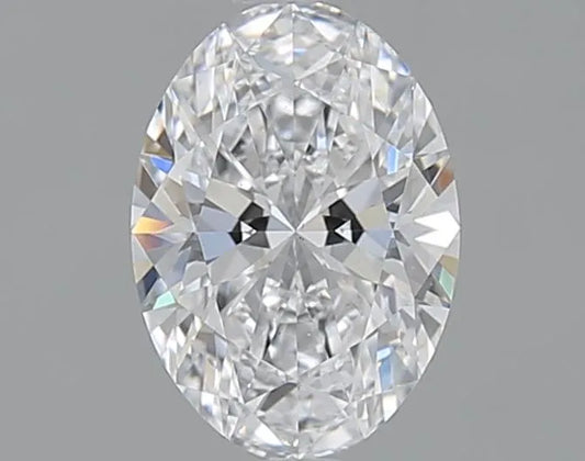 1.01ct Oval Natural Diamond (Colour D, Clarity VS2, Cut EX, GIA Certified)