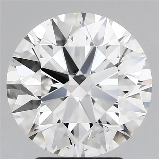 3.13ct Round Natural Diamond (Colour F, Clarity VS2, Cut EX, GIA Certified)