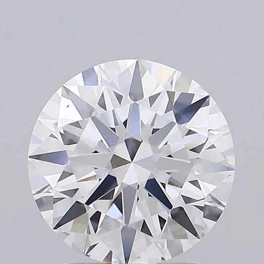 2.19ct Round Lab Grown Diamond (Colour D, Clarity VVS2, Cut ID, IGI Certified)