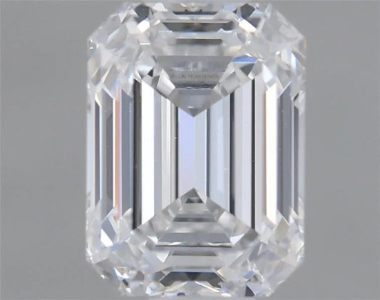 0.74ct Emerald Natural Diamond (Colour D, Clarity VVS2, GIA Certified)