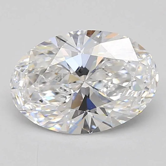 1.50ct Oval Lab Grown Diamond (Colour D, Clarity IF, GIA Certified)