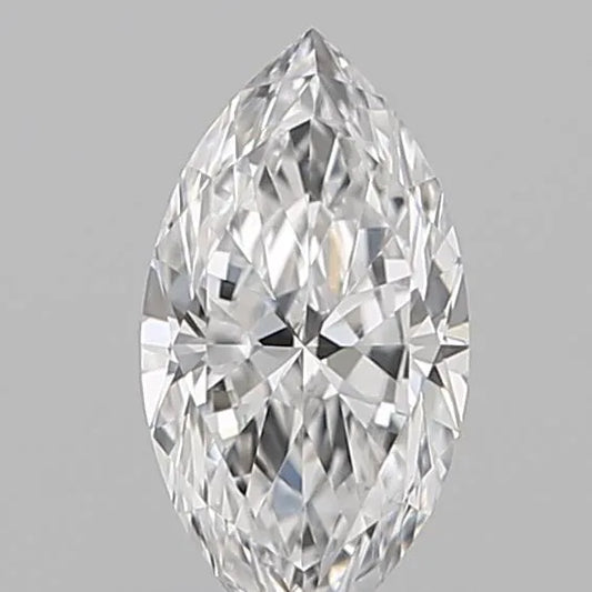 0.06ct Marquise Natural Diamond (Colour D, Clarity VS2, Cut VG, IGI Certified)