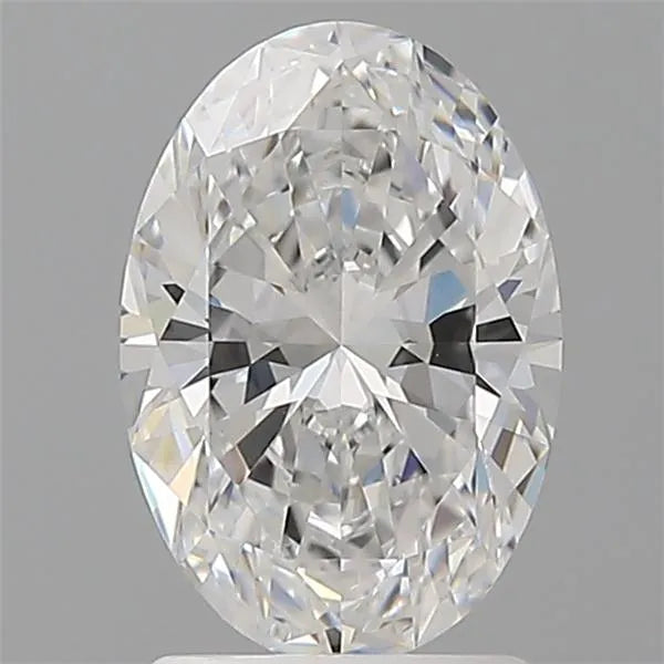 1.56ct Oval Lab Grown Diamond (Colour D, Clarity VVS2, IGI Certified)