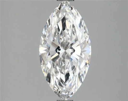 1.66ct Marquise Lab Grown Diamond (Colour D, Clarity VVS2, IGI Certified)