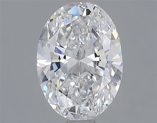 1.01ct Oval Lab Grown Diamond (Colour D, Clarity VS2, IGI Certified)