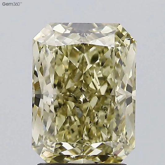 2.36ct Radiant Lab Grown Diamond (Colour Fancy Light Yellow, Clarity VS1, IGI Certified)