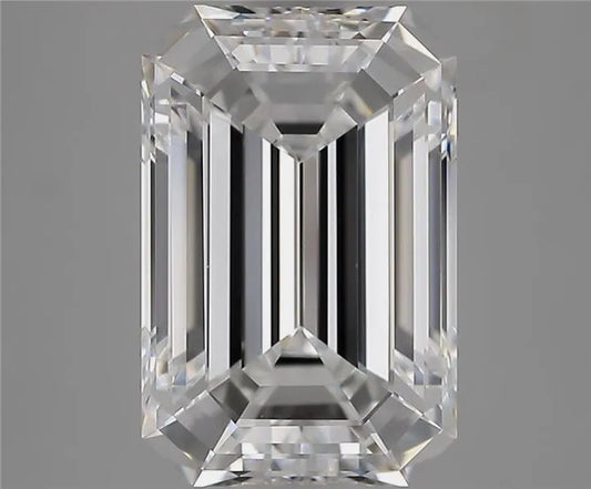 3.21ct Emerald Lab Grown Diamond (Colour D, Clarity VVS2, GIA Certified)