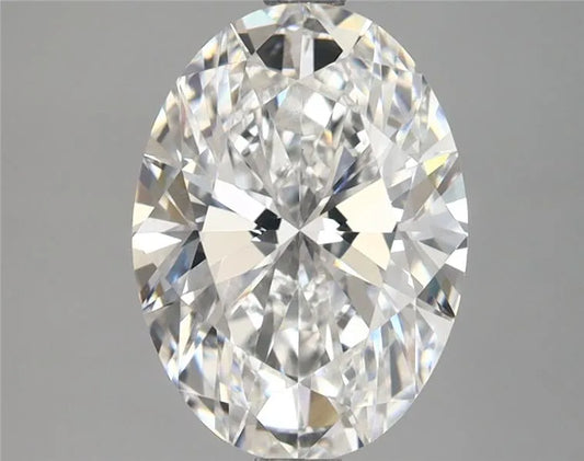 3.00ct Oval Lab Grown Diamond (Colour D, Clarity VVS2, IGI Certified)