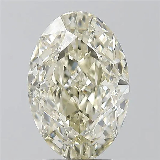 3.02ct Oval Natural Diamond (Colour K, Clarity VVS2, HRD Certified)