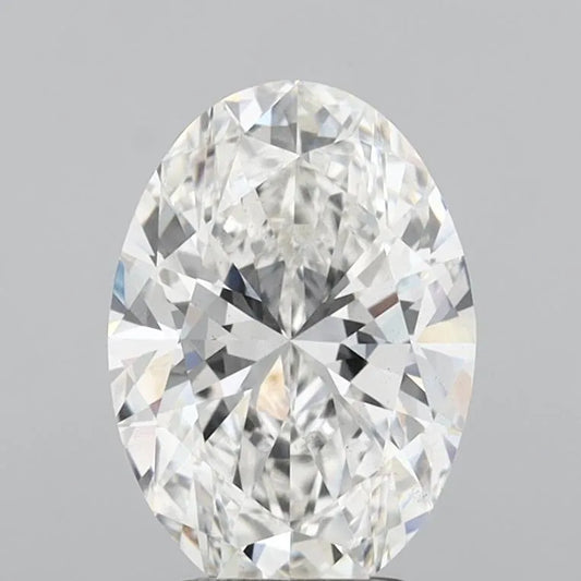 3.03ct Oval Lab Grown Diamond (Colour F, Clarity VS2, IGI Certified)