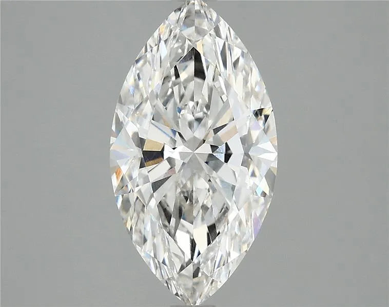 3.06ct Marquise Lab Grown Diamond (Colour F, Clarity VVS2, IGI Certified)