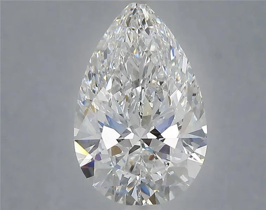 3.08ct Pear Lab Grown Diamond (Colour E, Clarity VVS2, IGI Certified)
