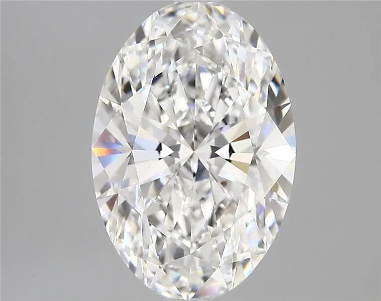 3.39ct Oval Lab Grown Diamond (Colour E, Clarity VS1, Cut EX, GIA Certified)