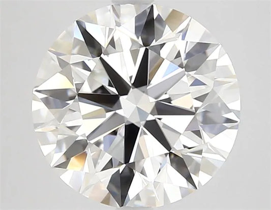 3.44ct Round Natural Diamond (Colour E, Clarity FL, Cut EX, GIA Certified)