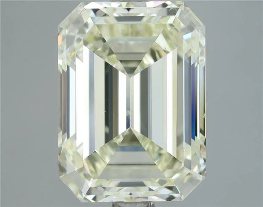 3.45ct Emerald Natural Diamond (Colour L, Clarity SI1, Cut VG, IGI Certified)