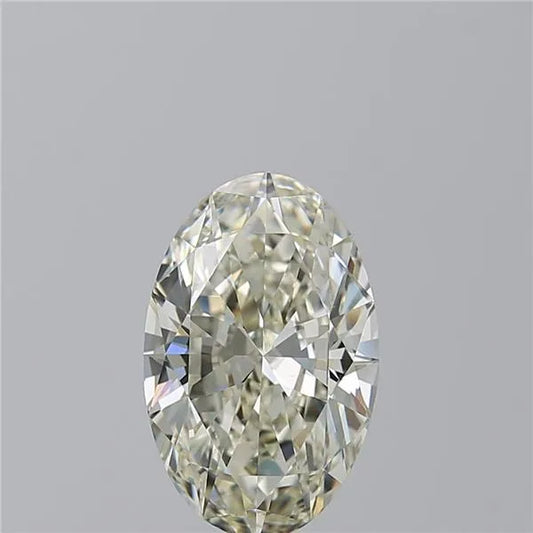 3.51ct Oval Natural Diamond (Colour J, Clarity VS1, Cut VG, IGI Certified)