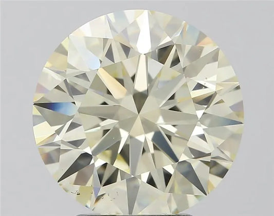 3.53ct Round Natural Diamond (Colour M, Clarity VS2, Cut EX, IGI Certified)