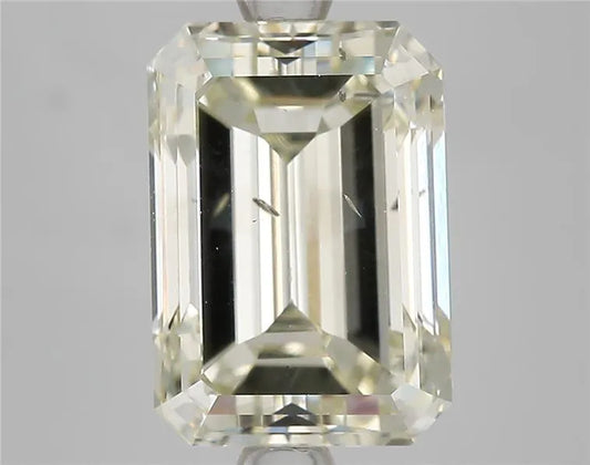 3.55ct Emerald Natural Diamond (Colour M, Clarity SI1, Cut GD, IGI Certified)