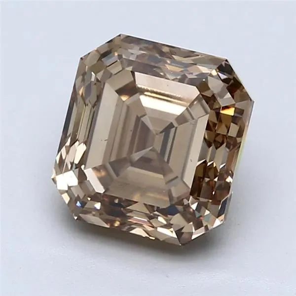 3.56ct Emerald Natural Diamond (Colour Fancy Dark Yellowish Brown, Clarity VS2, GIA Certified)