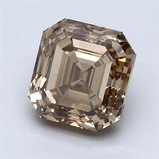 3.56ct Emerald Natural Diamond (Colour Fancy Dark Yellowish Brown, Clarity VS2, GIA Certified)