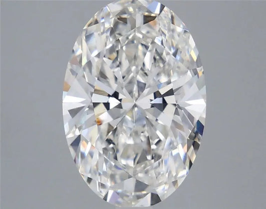 3.58ct Oval Lab Grown Diamond (Colour F, Clarity VS1, IGI Certified)