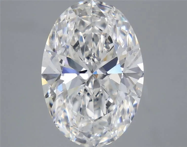3.81ct Oval Lab Grown Diamond (Colour E, Clarity VS2, IGI Certified)