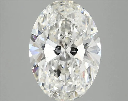 3.83ct Oval Lab Grown Diamond (Colour F, Clarity SI1, IGI Certified)
