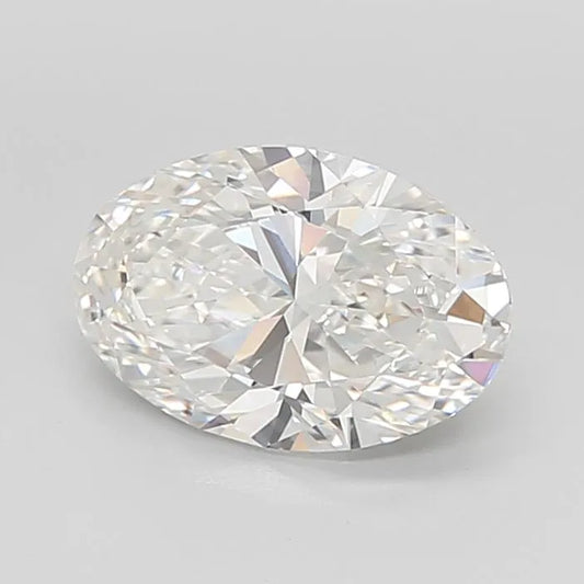 3.83ct Oval Lab Grown Diamond (Colour F, Clarity VVS1, IGI Certified)