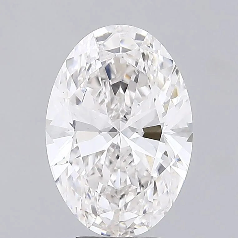 3.90ct Oval Lab Grown Diamond (Colour F, Clarity VS1, IGI Certified)