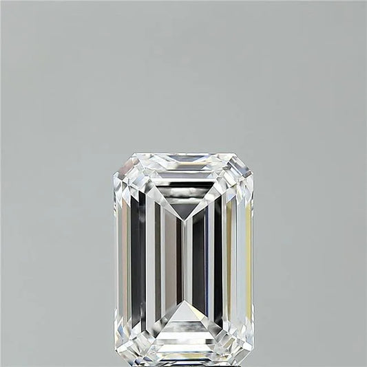 3.92ct Emerald Lab Grown Diamond (Colour D, Clarity VVS2, IGI Certified)