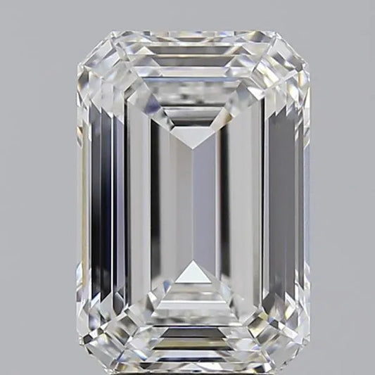3.95ct Emerald Lab Grown Diamond (Colour E, Clarity VVS2, IGI Certified)