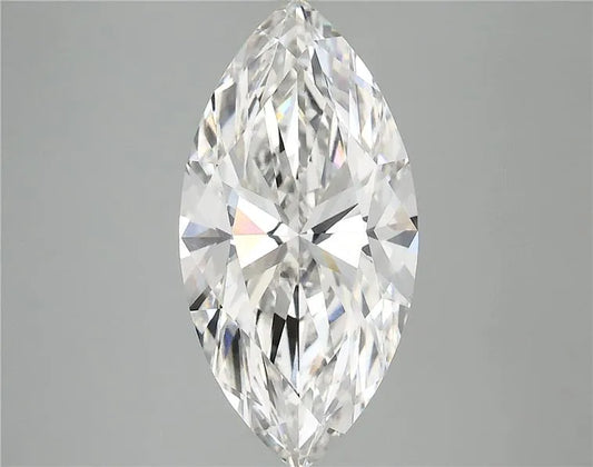 3.97ct Marquise Lab Grown Diamond (Colour F, Clarity VVS2, IGI Certified)