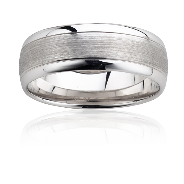 Mens two tone ring