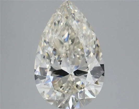 4.01ct Pear Natural Diamond (Colour I, Clarity VS2, Cut VG, IGI Certified)