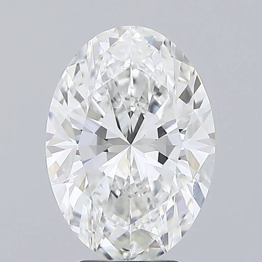 4.00ct Oval Lab Grown Diamond (Colour F, Clarity VVS2, IGI Certified)
