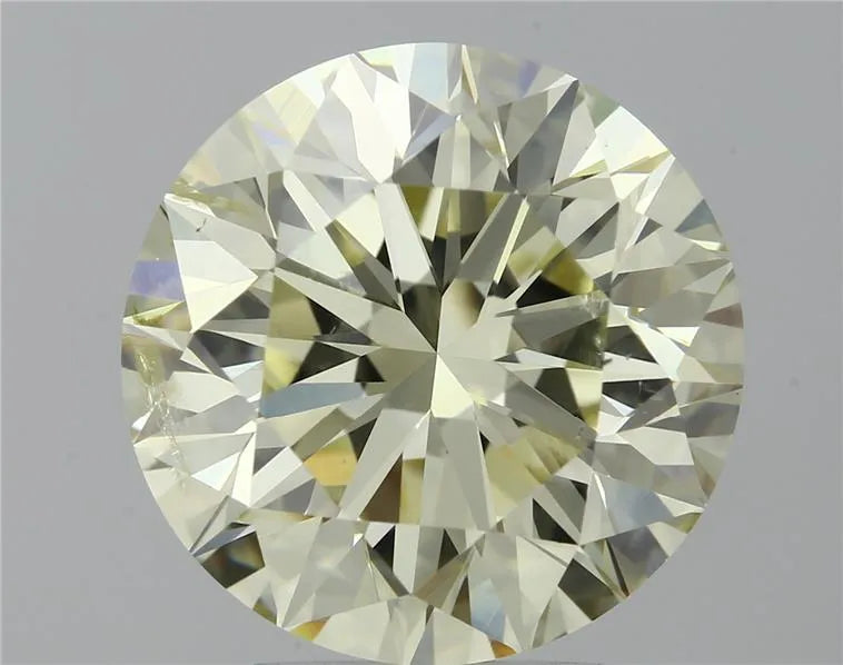 4.02ct Round Natural Diamond (Colour L, Clarity SI2, Cut EX, IGI Certified)