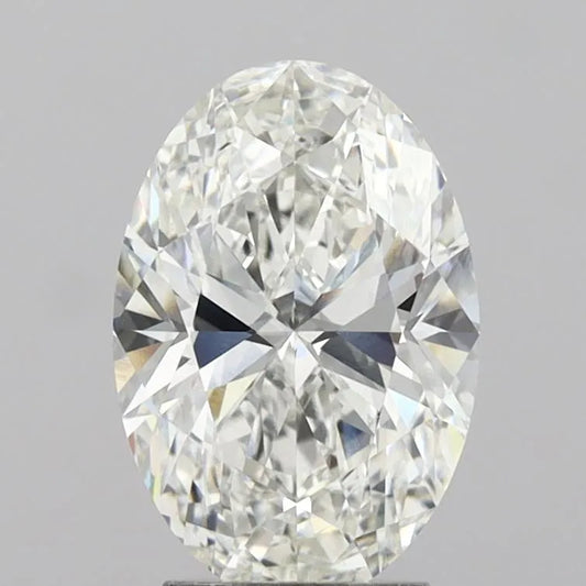 4.07ct Oval Lab Grown Diamond (Colour F, Clarity VVS2, IGI Certified)