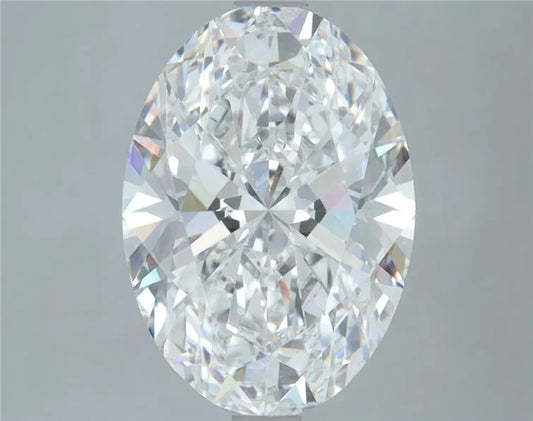 4.21ct Oval Lab Grown Diamond (Colour E, Clarity VVS2, IGI Certified)