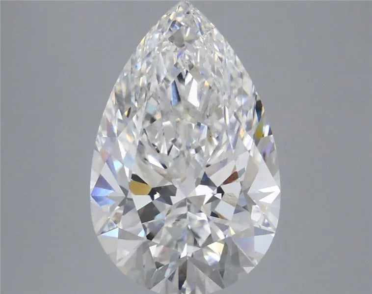 4.57ct Pear Lab Grown Diamond (Colour E, Clarity VVS2, IGI Certified)