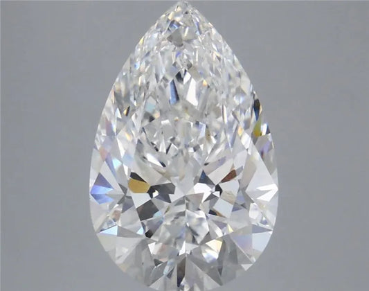 4.57ct Pear Lab Grown Diamond (Colour E, Clarity VVS2, IGI Certified)