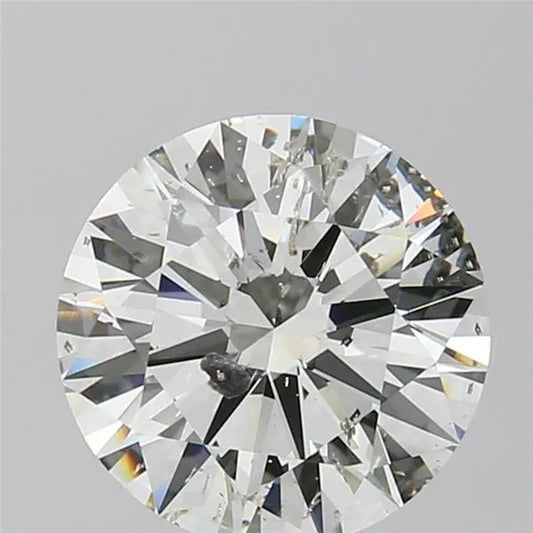 2.00ct Round Natural Diamond (Colour G, Clarity SI2, Cut EX, IGI Certified)