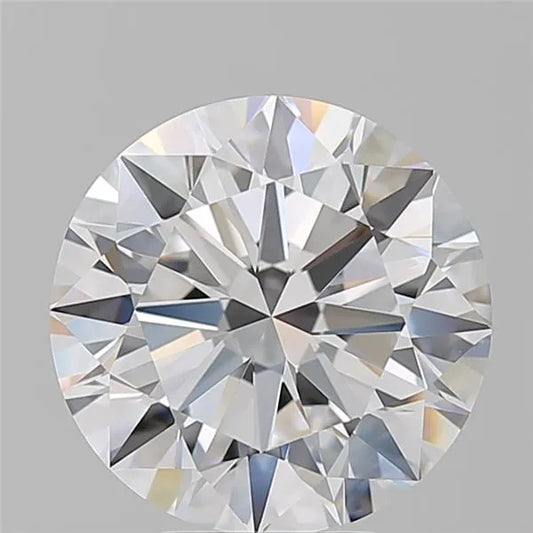 5.02ct Round Natural Diamond (Colour D, Clarity VVS2, Cut EX, GIA Certified)