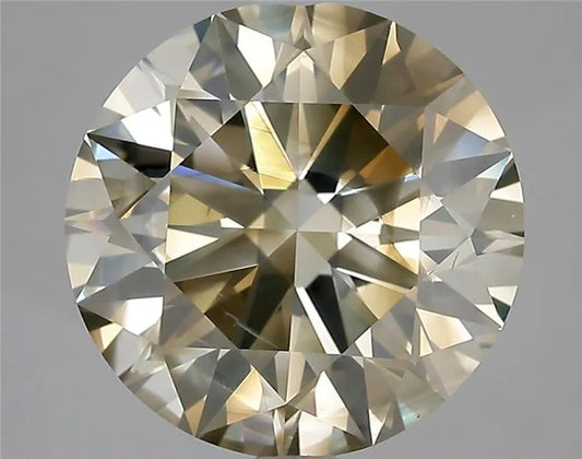 5.55ct Round Natural Diamond (Colour M, Clarity I1, Cut VG, Uncertified)