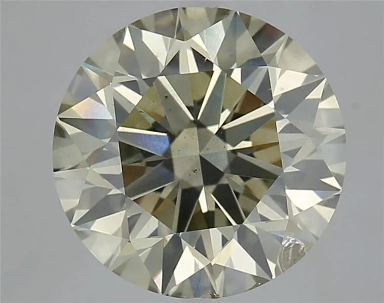 5.62ct Round Natural Diamond (Colour Fancy Gray, Clarity I1, Cut EX, GIA Certified)