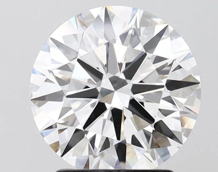 2.27ct Round Lab Grown Diamond (Colour D, Clarity VVS2, Cut ID, IGI Certified)