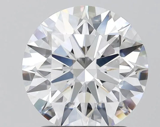 2.09ct Round Lab Grown Diamond (Colour D, Clarity VVS2, Cut ID, IGI Certified)