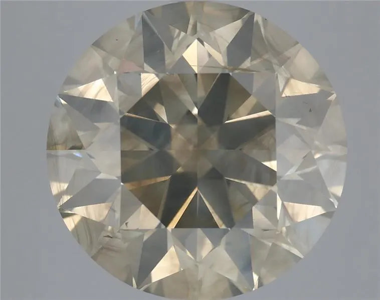 6.01ct Round Natural Diamond (Colour M, Clarity I1, Cut VG, IGI Certified)