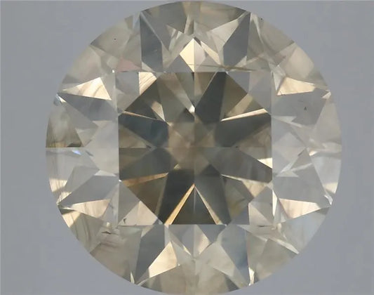 6.01ct Round Natural Diamond (Colour M, Clarity I1, Cut VG, IGI Certified)