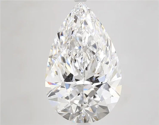 6.05ct Pear Natural Diamond (Colour D, Clarity FL, GIA Certified)